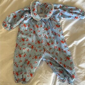 Cecil and Lou Floral Bubble Romper
